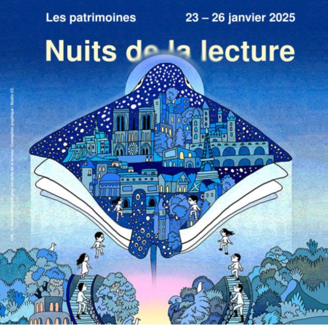 affiche nuits lecture 2025