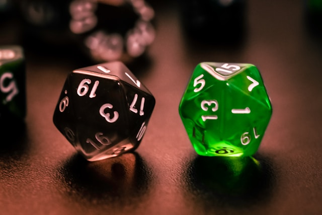 dés jeu de rôles
